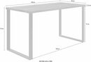 Bild 3 von Wimex Schreibtisch Virginia, mit Kufengestell