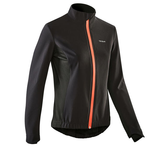 Bild 1 von Fahrradjacke 100 Damen schwarz