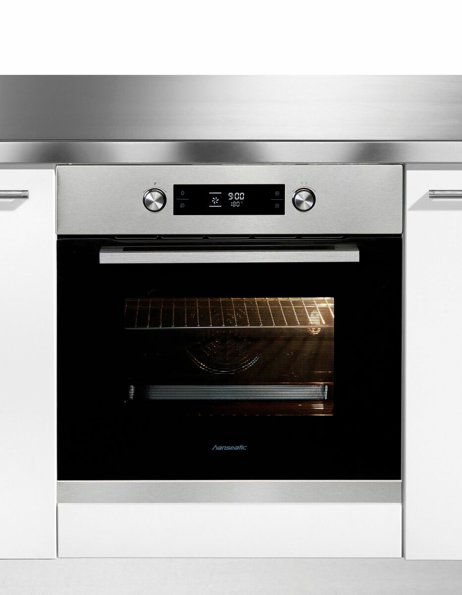 Bild 4 von Hanseatic Backofen-Set 65M90E3-E11B200 und MC-IF7021B2, mit 2-fach-Teleskopauszug