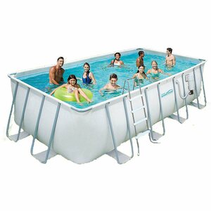 Summer Fun Elite Frame Pool Hellgrau 549 cm x 274 cm x 132 cm