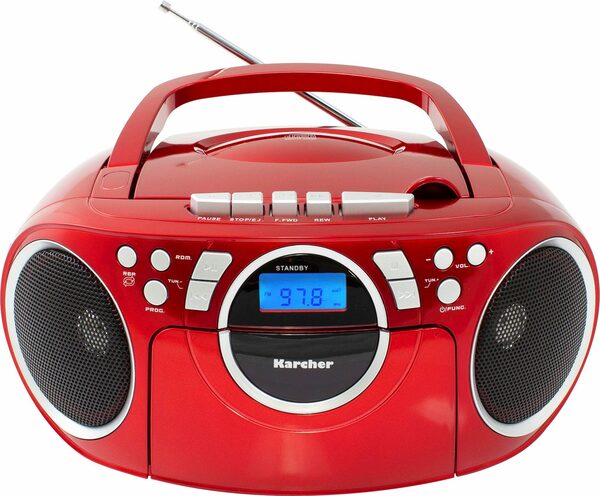 Bild 2 von Karcher RR 5042-R Boombox (FM-Tuner, UKW mit RDS, 3 W)