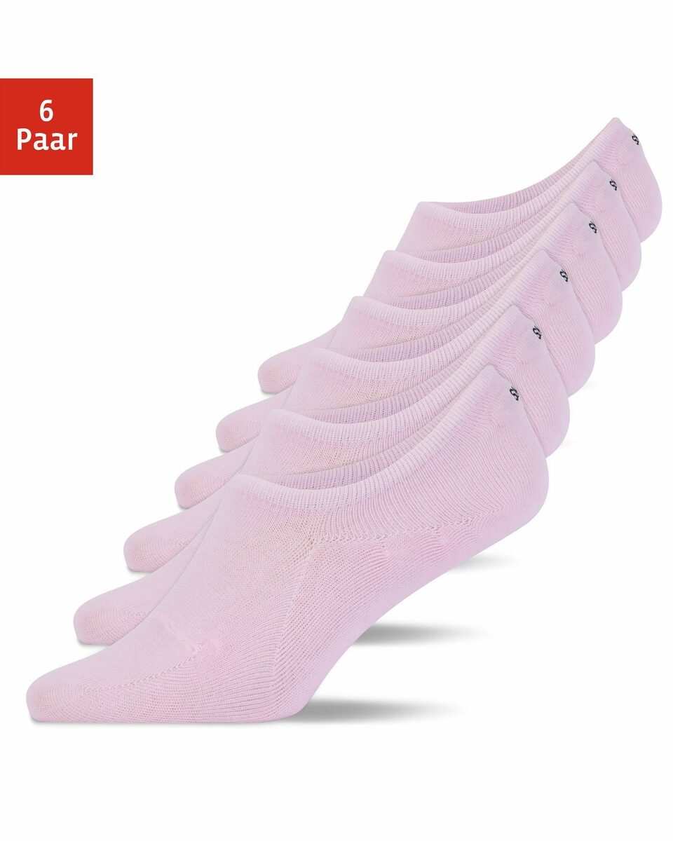 Bild 1 von SNOCKS Füßlinge Invisible Socks Sneaker Socken Damen & Herren (6-Paar) aus Bio-Baumwolle, rutschfest und unsichtbar in den Schuhen