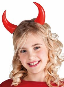 Boland Kostüm »Teufelshörner Haarreif für Kinder«