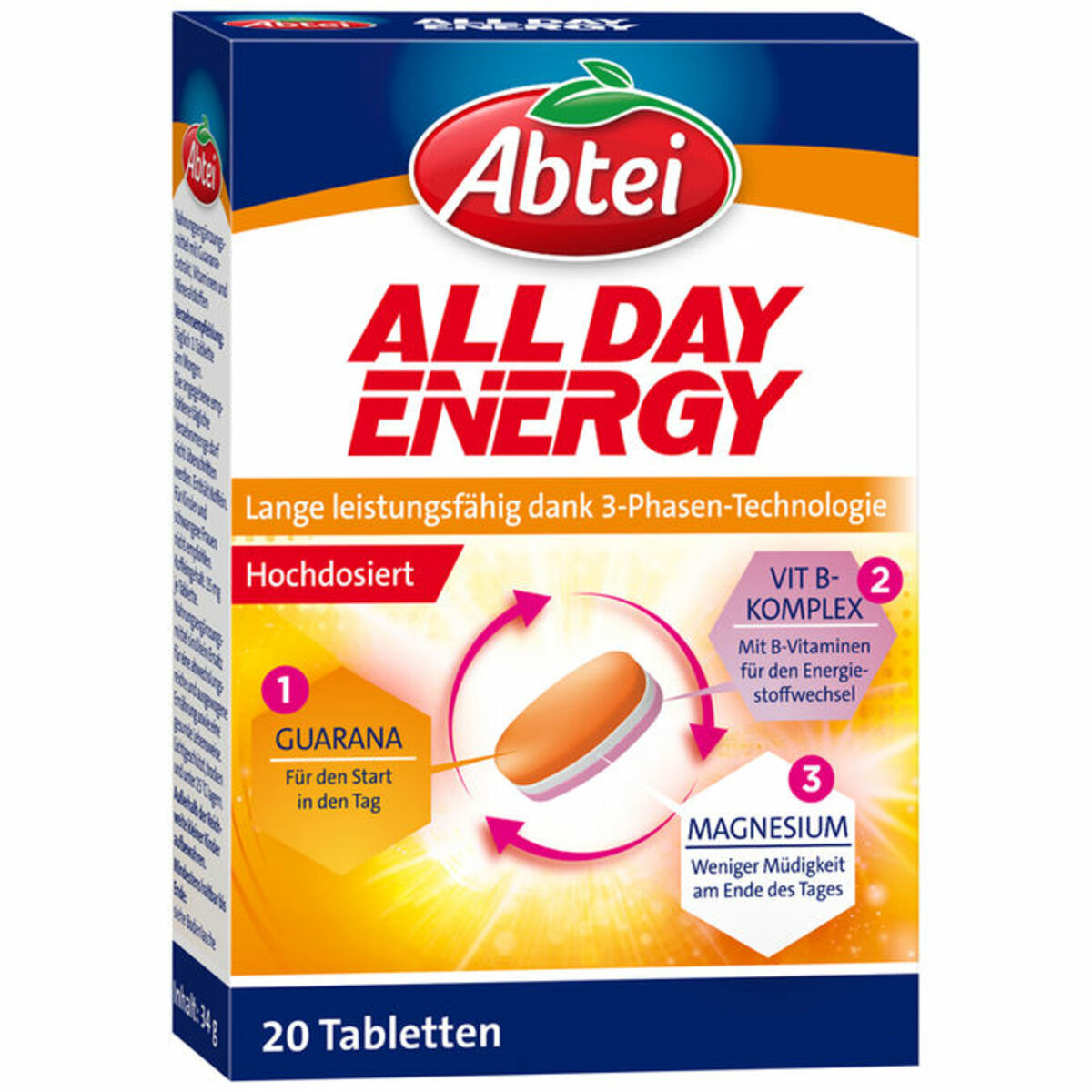 Bild 1 von ABTEI Vitamintabletten All Day Energy