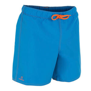 Boardshorts Surfen Jungen 50 Tween hellblau