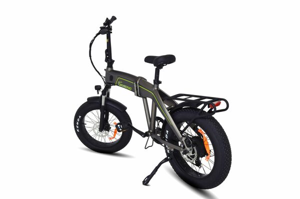Bild 4 von SachsenRAD E-Bike F6 Safari E-Bike E-Faltbike 20 Zoll LCD Steuerdisplay 80km Reichweite, 7 Gang Shiamo, Kettenschaltung, Heckmotor, starker Geländemotor, interne Kabelführung