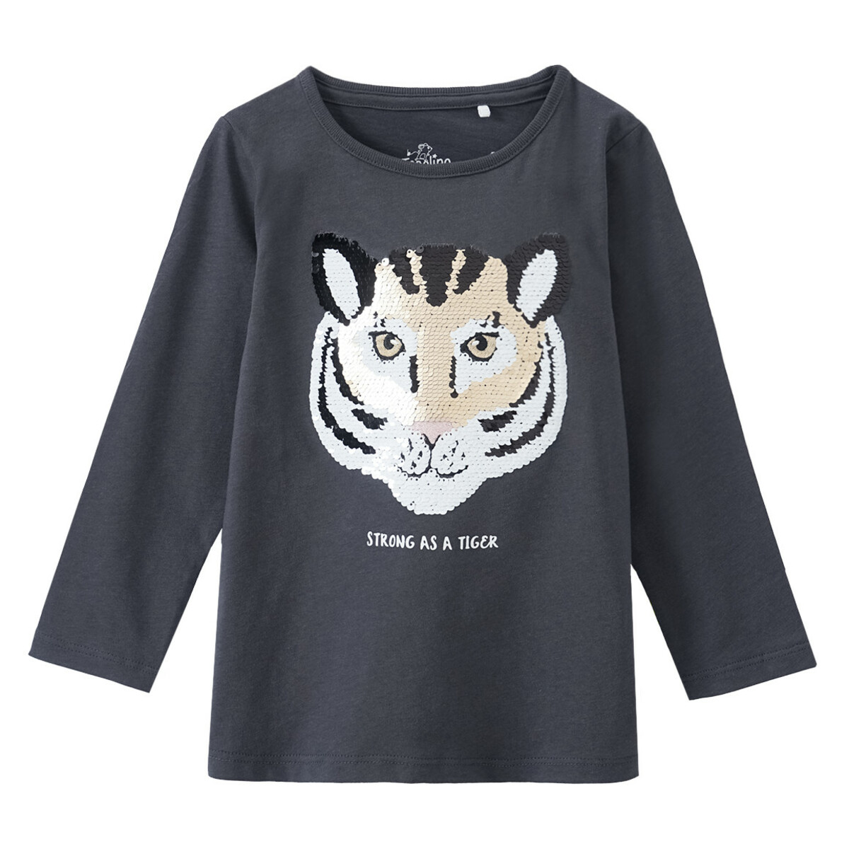 Bild 1 von Mädchen Langarmshirt mit Wendepailletten