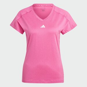 adidas Performance T-Shirt AEROREADY TRAIN ESSENTIALS MINIMAL BRANDING V-NECK