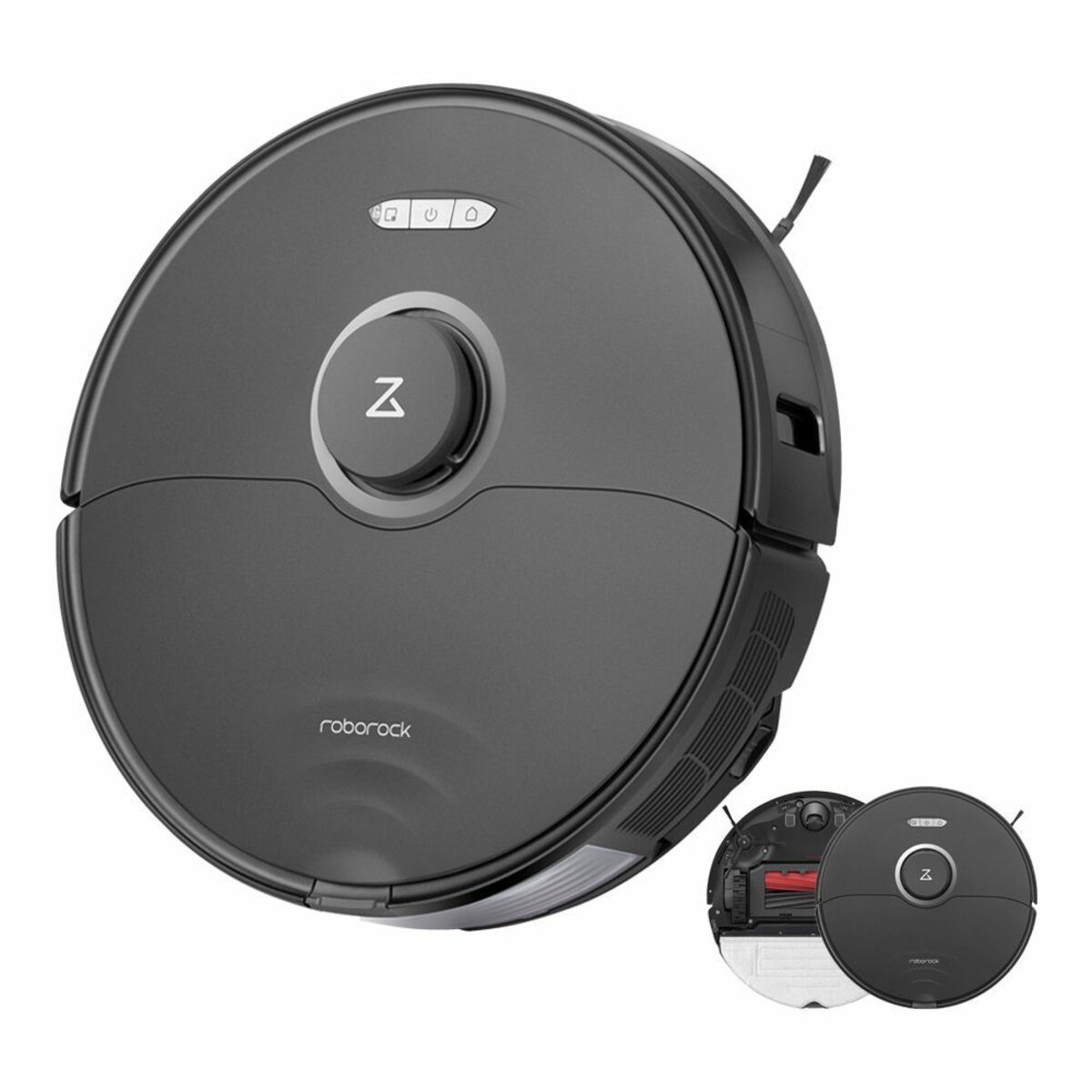 Bild 1 von Roborock Saugroboter S8, 69 W, 6000Pa, DuoRoller-Bürste, VibraRise Wischen, 3D-Mapping, 3D-Strukturiertes Licht, Kindersicherung, APP Control, Upgrade von Roborock S7, VS S7 MaxV