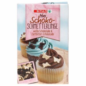 SPAR 3 x Mini Schoko-Schmetterlinge Weiße & Zartbitterschokolade