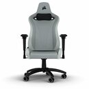 Bild 1 von Corsair Gaming-Stuhl TC200 Leatherette Gaming Chair, Standard Fit, Light Grey/White