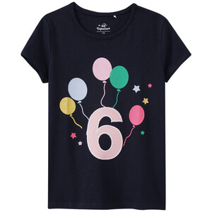 Kinder T-Shirt mit Geburtstagszahl