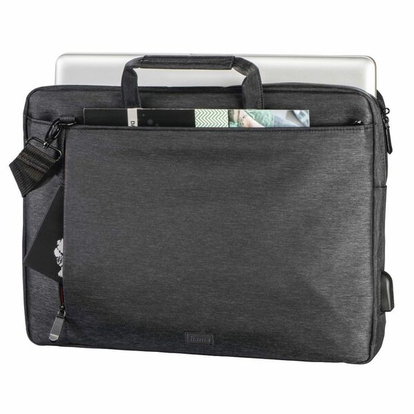 Bild 4 von Hama Laptoptasche Laptop-Tasche "Manchester", bis 44cm (17,3), Schwarz, Notebook Tasche