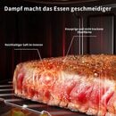 Bild 4 von EUARY Heißluftfritteuse 5.5L XXL Ohne Öl Air Fryer 1600W Heizluft Fritteuse LED-Touchscreen, Airfryer Einstellbare Zeit/Temperaturregelung für Luftbraten, Braten