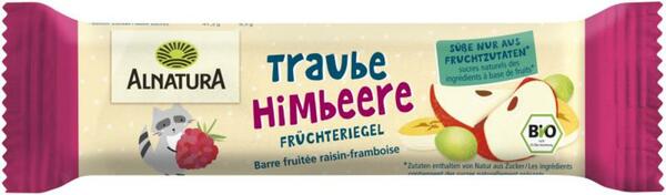 Bild 1 von Alnatura Traube Himbeere Früchteriegel