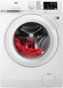 L6FBF51488 Stand-Waschmaschine-Frontlader weiß / A
