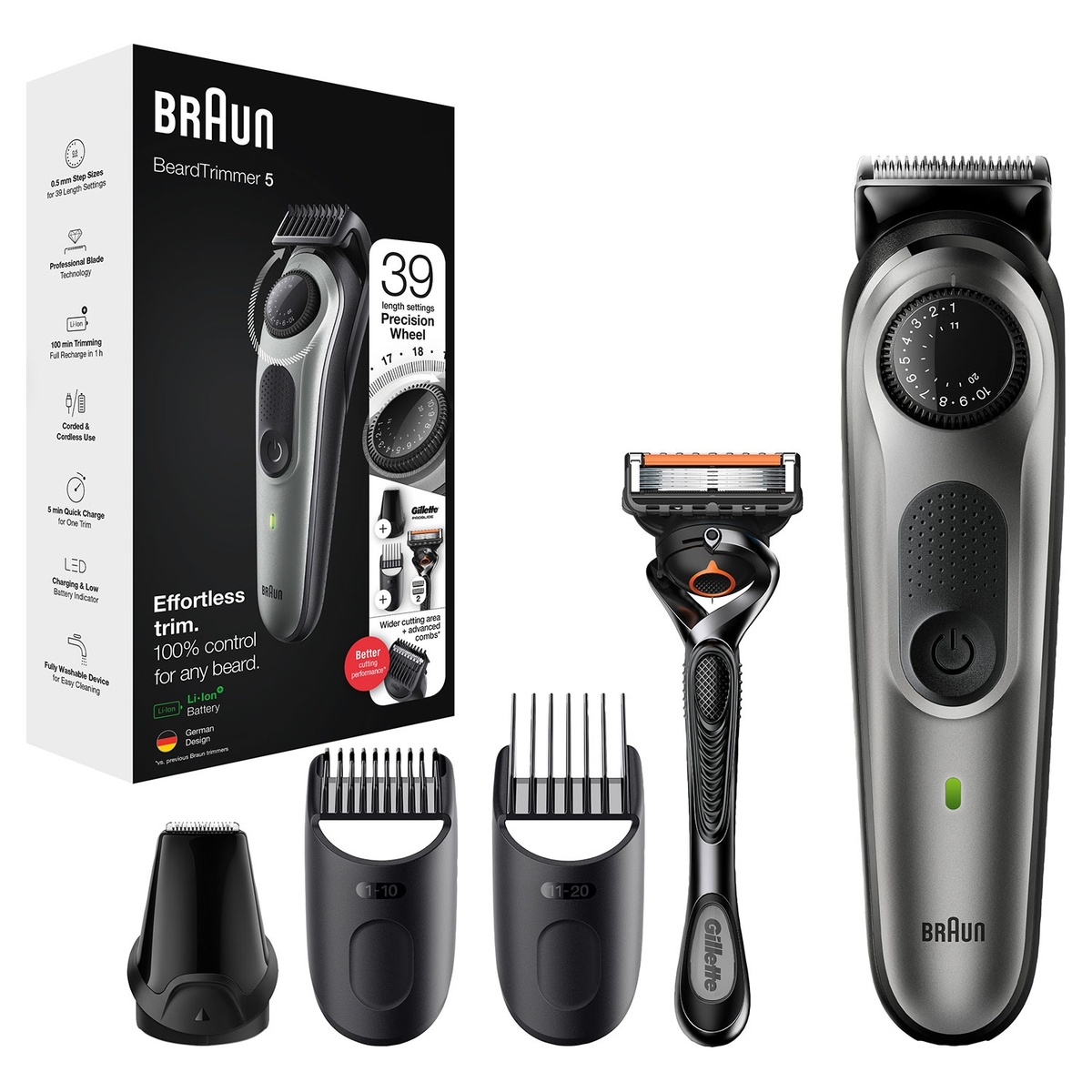 Bild 1 von BRAUN Barttrimmer BT5360