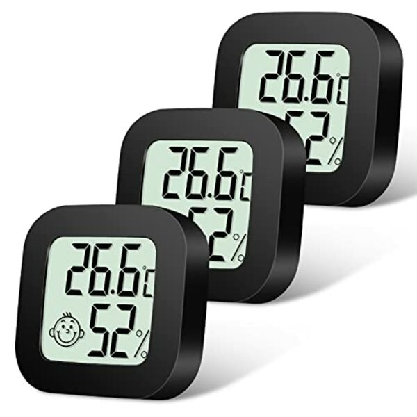 Bild 1 von Flintronic Mini LCD Thermometer White