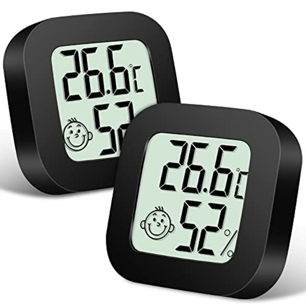 Bild 1 von Flintronic Mini LCD Thermometer White