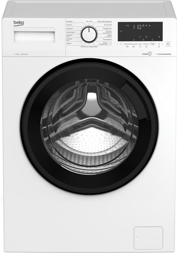 Bild 1 von b300 WML71432NR Stand-Waschmaschine-Frontlader weiß / B