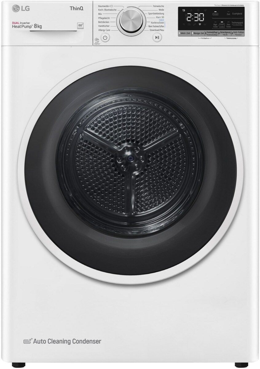 Bild 1 von RT80V9 Wärmepumpentrockner weiß / A+++