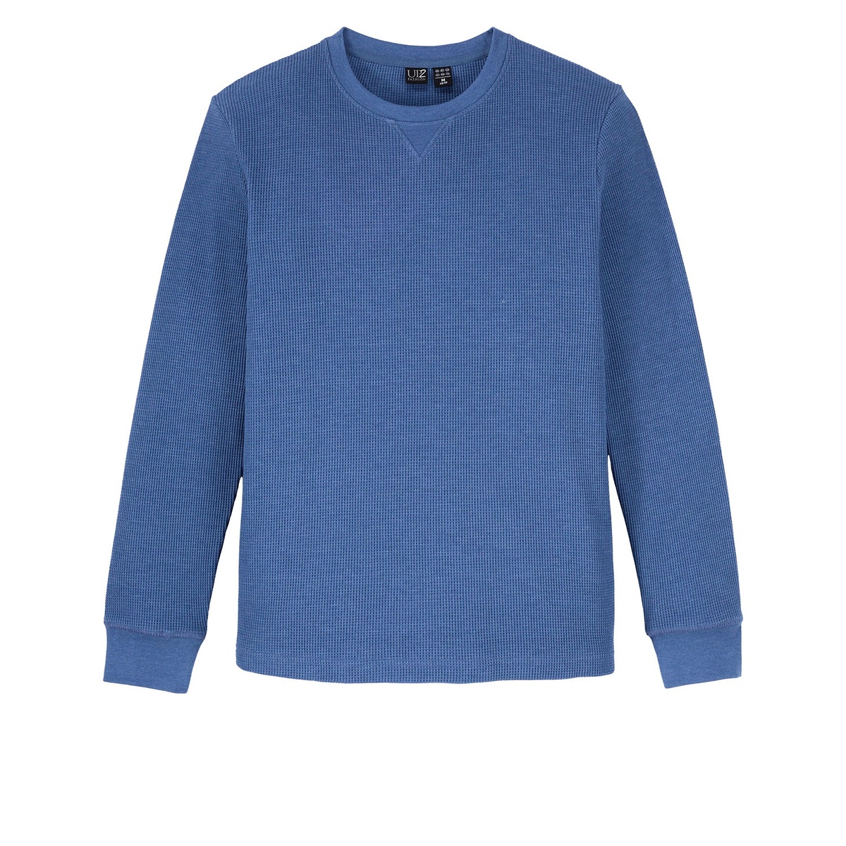 Bild 3 von WATSON'S Herren Langarmshirt, Waffelpiqué