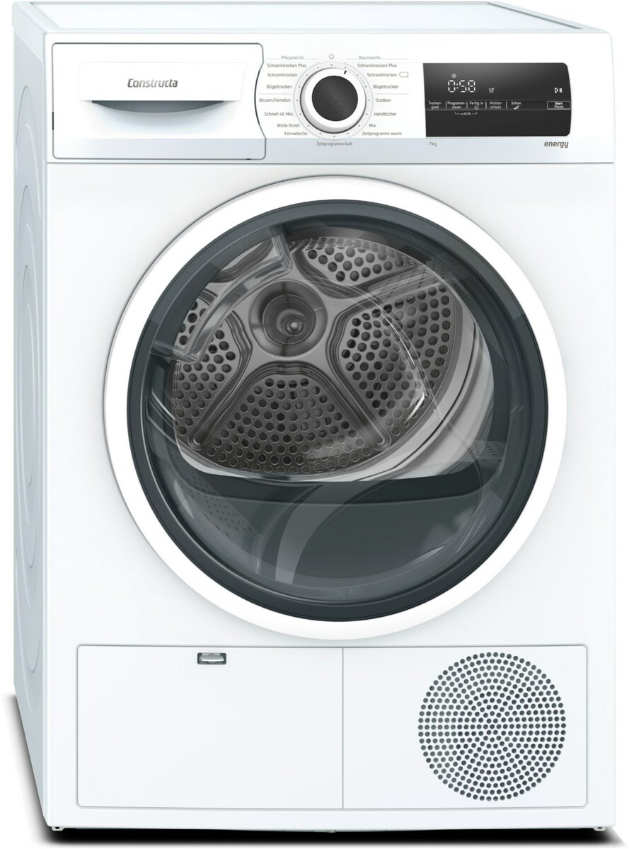 Bild 1 von CWK6R203 Wärmepumpentrockner weiß / A++