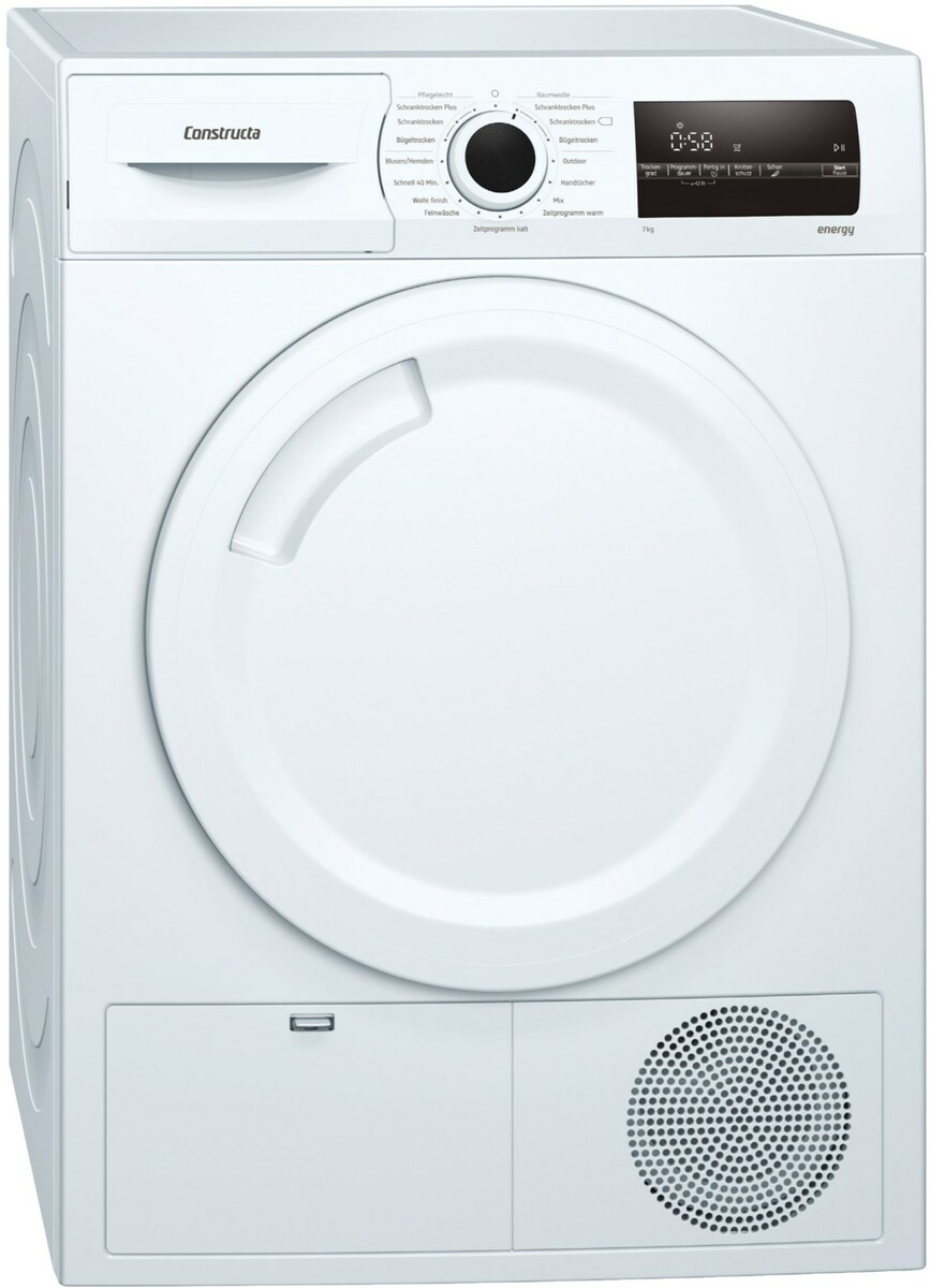 Bild 1 von CWK3R203 Wärmepumpentrockner weiß / A++