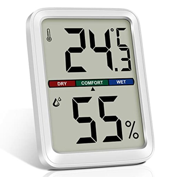 Bild 1 von Flintronic Mini LCD Thermometer White