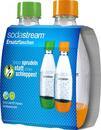 Bild 1 von Soda Stream Ersatzflaschen PET Duo-Pack 0,5 Liter grün/orange