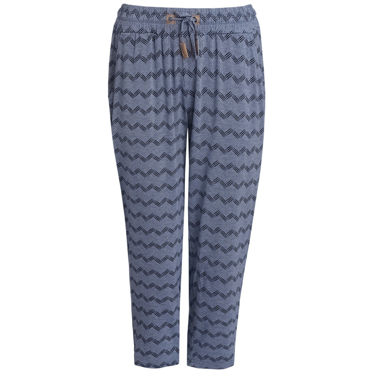 Bild 1 von 3/4 Damen Hose mit Zick-Zack-Muster