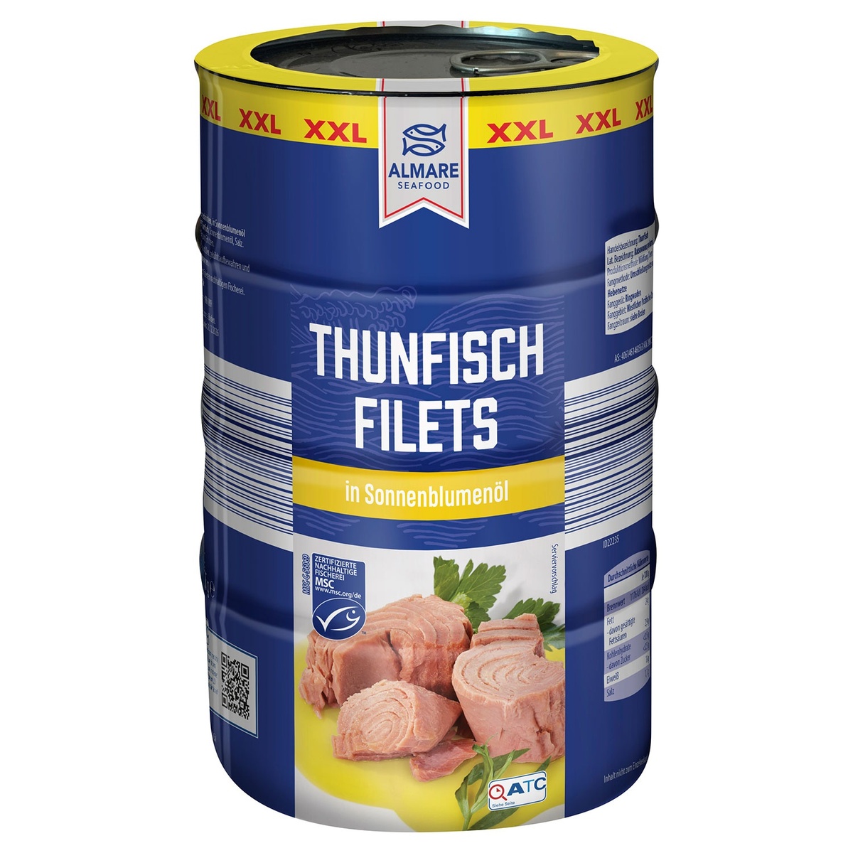 Bild 1 von ALMARE Thunfischfilets 740 g