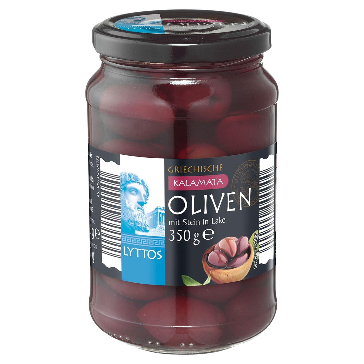 Bild 1 von LYTTOS Griechische Oliven 370 ml