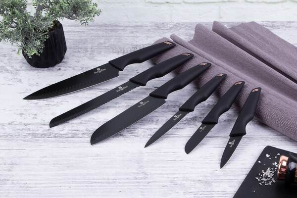 Bild 3 von Berlinger Haus BH/2593 Black Rose & Monaco Collection Messer Set 6-tlg. in schwarz