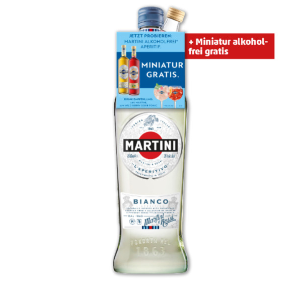 Bild 1 von MARTINI Bianco Aromatisiertes weinhaltiges Getränk