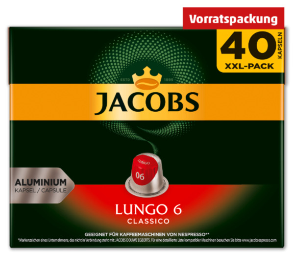 Bild 1 von JACOBS Kaffeekapseln*