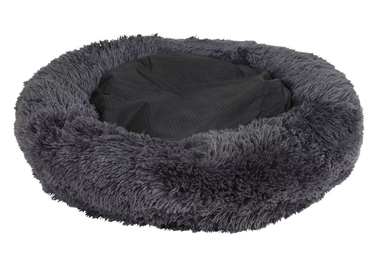 Bild 3 von Tier-Plüschbett Donut 70cm Anthrazit