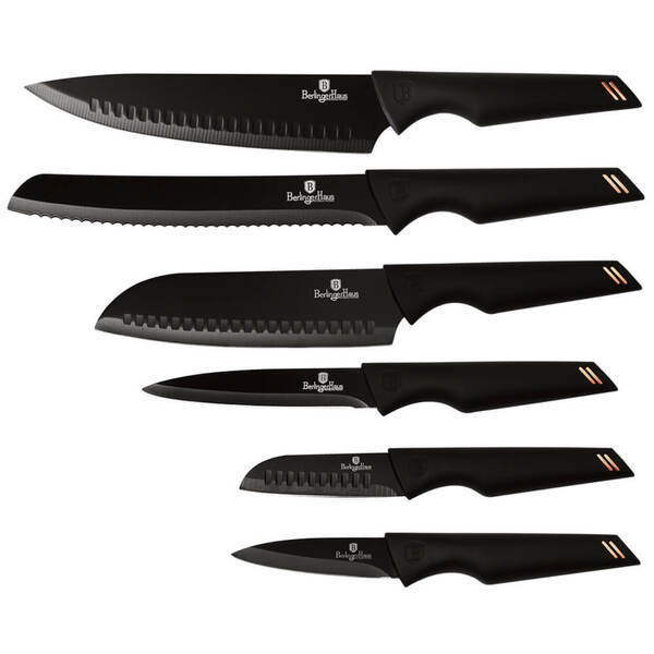 Bild 1 von Berlinger Haus BH/2593 Black Rose & Monaco Collection Messer Set 6-tlg. in schwarz