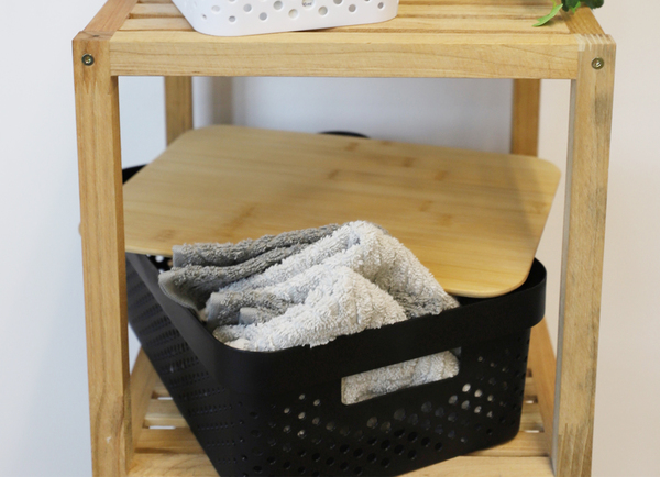 Bild 2 von Aufbewahrungsbox mit Bambus-Deckel 11L