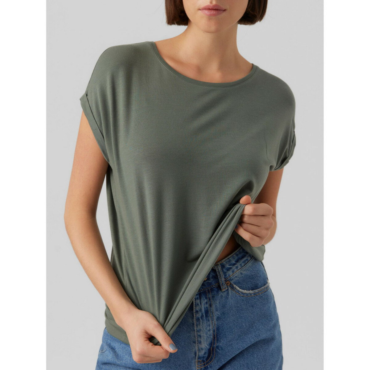 Bild 2 von Vero Moda VMAVA PLAIN SS TOP GA Shirt