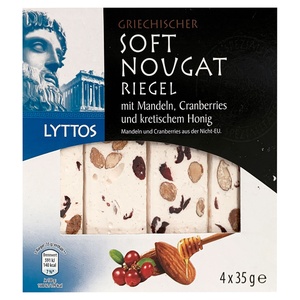 LYTTOS Soft-Nougat-Riegel 140 g