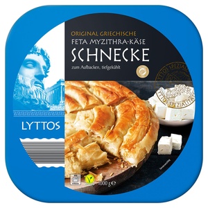 LYTTOS Käse- oder Spinat-Käse-Schnecke 1 kg