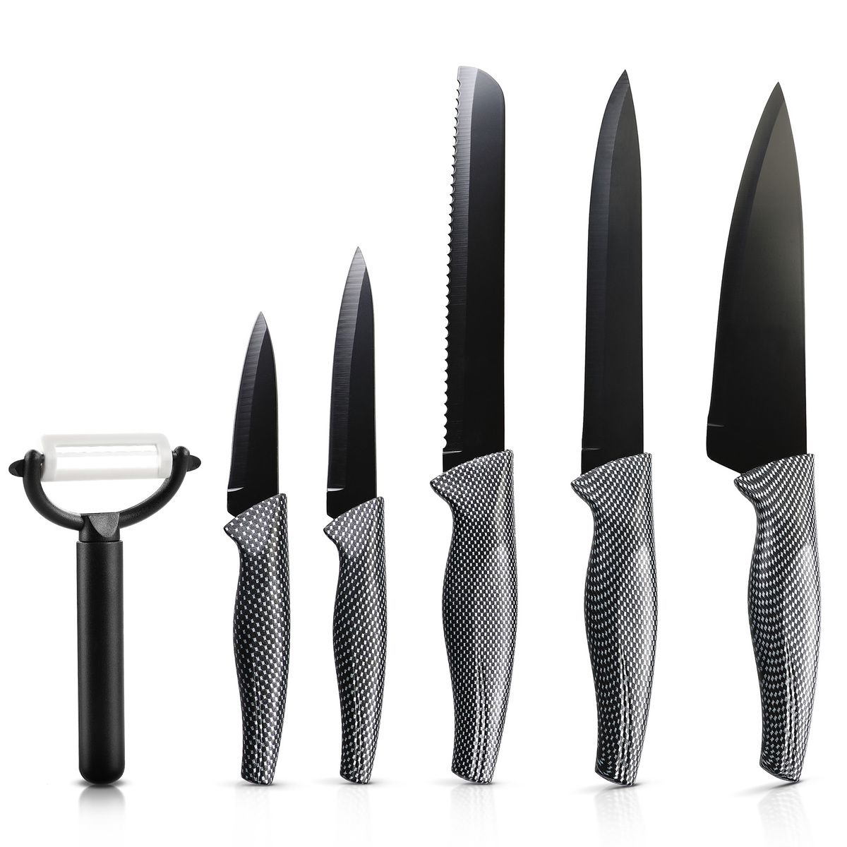 Bild 3 von monzana® Messerset 7-tlg. Edelstahl inkl. Aufbewahrungsbox