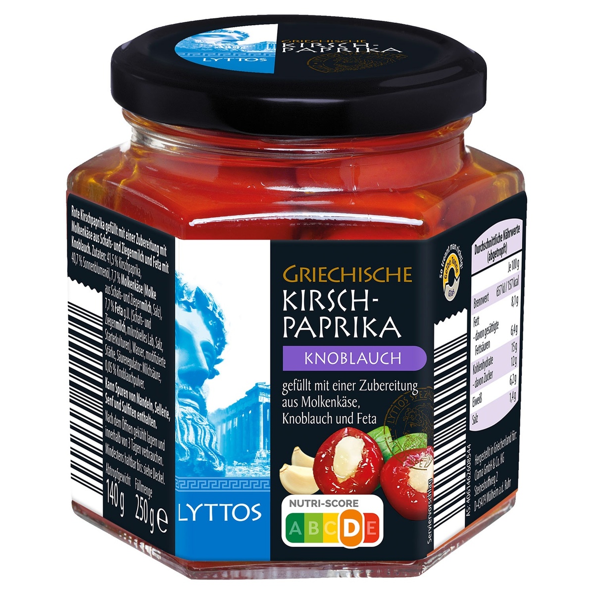 Bild 1 von LYTTOS Griechische Kirschpaprika 250 g
