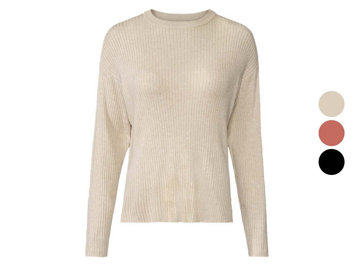 Bild 1 von esmara® Damen Feinstrick-Pullover mit Bündchen