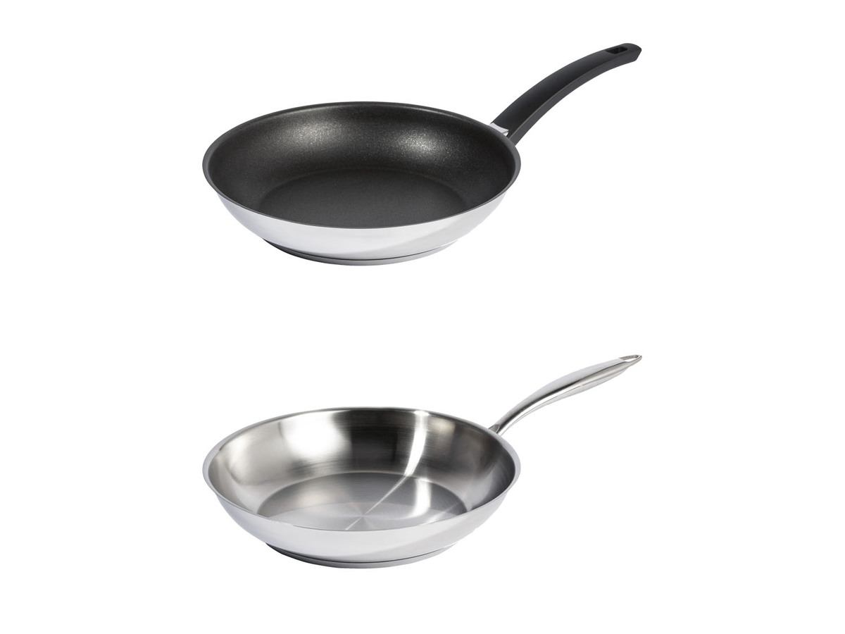 Bild 1 von ERNESTO® Edelstahl-Pfanne, energiesparend, Ø 28 cm