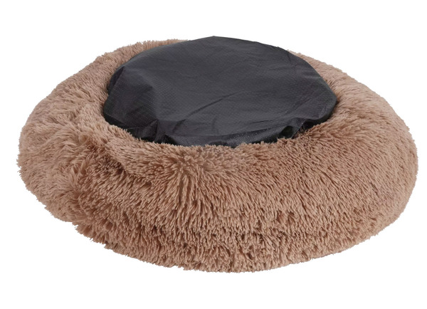 Bild 4 von Tier-Plüschbett Donut 70cm Hellbraun