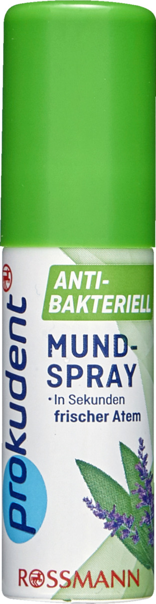 Bild 1 von Prokudent Mundspray antibakteriell 6.60 EUR/100 ml