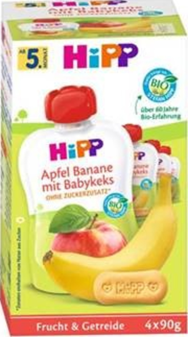 Bild 1 von HiPP Bio Apfel-Banane & Babykeks 10.25 EUR/1 kg