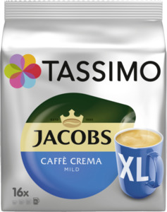 TASSIMO Jacobs Caffè Crema Mild XL 3.90 EUR/100 g